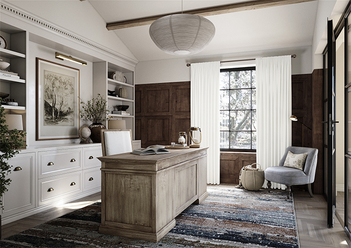 Premier Velvet (Thermal Blackout), Snow White - Made to Measure Curtains - Image 7